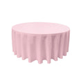 96" Round Drape Solid Tablecloth - Round Full Table Cover 3 Part Stitched Available in 84 Colors