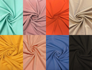 58/59" ITY Spandex 2 Way Stretch - Polyester Knit Jersey ITY Fabric Sold By The Yard