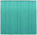 10 ft Wide X 15 ft Tall Curtain Polyester Backdrop High Quality Drape Rod Pocket [Pick A Color]