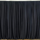10 Ft. Wide X 9 Ft. Tall Curtain Polyester Backdrop High Quality Drape Rod Pocket [Pick A Color]