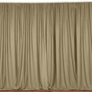 10 ft Wide X 15 ft Tall Curtain Polyester Backdrop High Quality Drape Rod Pocket [Pick A Color]