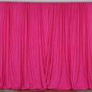 10 Ft. Wide X 9 Ft. Tall Curtain Polyester Backdrop High Quality Drape Rod Pocket [Pick A Color]