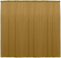 10 ft. Wide X 8 ft. Tall Curtain Polyester Backdrop High Quality Drape Rod Pocket [Pick A Color]
