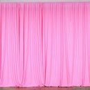 10 Ft. Wide X 9 Ft. Tall Curtain Polyester Backdrop High Quality Drape Rod Pocket [Pick A Color]