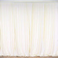 10 ft. Wide X 8 ft. Tall Curtain Polyester Backdrop High Quality Drape Rod Pocket [Pick A Color]