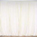 10 Ft. Wide X 9 Ft. Tall Curtain Polyester Backdrop High Quality Drape Rod Pocket [Pick A Color]