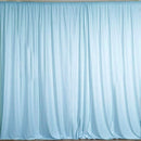 10 ft Wide X 15 ft Tall Curtain Polyester Backdrop High Quality Drape Rod Pocket [Pick A Color]