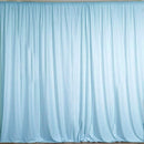 10 Ft. Wide X 9 Ft. Tall Curtain Polyester Backdrop High Quality Drape Rod Pocket [Pick A Color]