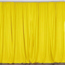 10 Ft. Wide X 9 Ft. Tall Curtain Polyester Backdrop High Quality Drape Rod Pocket [Pick A Color]