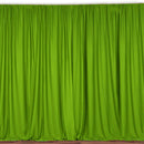 10 ft. Wide X 8 ft. Tall Curtain Polyester Backdrop High Quality Drape Rod Pocket [Pick A Color]