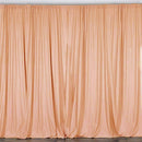 10 ft. Wide X 8 ft. Tall Curtain Polyester Backdrop High Quality Drape Rod Pocket [Pick A Color]