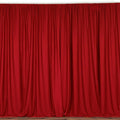 10 ft. Wide X 8 ft. Tall Curtain Polyester Backdrop High Quality Drape Rod Pocket [Pick A Color]