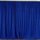 10 Ft. Wide X 9 Ft. Tall Curtain Polyester Backdrop High Quality Drape Rod Pocket [Pick A Color]
