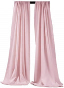 5 Ft Wide X 10 Ft Tall Curtain Polyester Backdrop High Quality Drape Rod Pocket [Pick A Color]