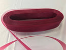 50 Yards 2 Inches BURGUNDY Crinoline Horsehair Braid Trim-wedding-Prom-decorations.
