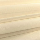 Power Mesh Fabric - Beige - Nylon Lycra Spandex 4 Way Stretch Fabric  58"/60" By Yard