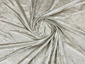 Crushed Velvet Fabric - 60''  Stretch Velvet Solid Fabric for Apparel, Craft, Sewing - By Yard
