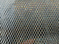 Iridescent Rhinestones Fabric On Stretch Net Fabric, Fish Net with Crystal Stones by yard