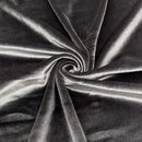 Stretch Velvet Fabric - 60''  Stretch Velvet Solid Fabric for Apparel, Craft, Sewing - 20 Yard Roll