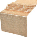 12" Sequins Table Runner - High Quality Shiny Sequin Fabric Table Runners (Pick Color & Size)