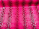 Viper Snake Embossed Vinyl Leather Fabric - Different Colors - 52" Sold By The Yard