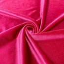 Stretch Velvet Fabric - 60''  Stretch Velvet Solid Fabric for Apparel, Craft, Sewing - 20 Yard Roll