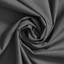 Poly Cotton Solid - Flat Fold Solid Color 60" Fabric By  Yard - Pick A Color