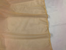 Power Mesh Fabric By The Yard - Champagne  - Nylon Lycra Spandex 4 Way Stretch Apparel Fabric  58"/60"