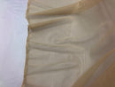 Power Mesh Fabric By The Yard - Light Champagne  - Nylon Lycra Spandex 4 Way Stretch Fabric  58"/60"