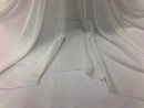 Power Mesh Fabric By The Yard - Off-White - Nylon Lycra Spandex 4 Way Stretch Apparel Fabric  58"/60"