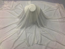 Power Mesh Fabric By The Yard - Off-White - Nylon Lycra Spandex 4 Way Stretch Apparel Fabric  58"/60"