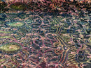 Luxury Feather Sequins - Iridescent Rainbow - 4 Way Stretch Glamorous Fringe Feather Sequins Fabric