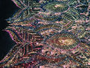 Luxury Feather Sequins - Iridescent Rainbow - 4 Way Stretch Glamorous Fringe Feather Sequins Fabric