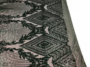 Sequins 4 Way Stretch Shiny Fabric with Triangle Net Pattern - Hunter Green - Sold by The Yard