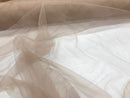Power Mesh Fabric By The Yard - Blush - Nylon Lycra Spandex 2 Way Stretch Apparel Fabric  58"/60"