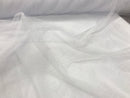 English Netting - White - Mesh Net Fabric For Bridal Veil & Wedding Decor - By The Yard 58"/60"