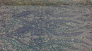 Big Damask Sequins Fabric - Iridescent Clear - 4 Way Stretch Damask Sequins Design Fabric By Yard