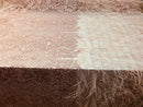 Beaded Feather Fabric - Dusty Rose - Embroidered Luxury Mesh Lace Beads and Feathers By The Yard