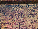 Holographic Sequins - Purple - 4 Way Stretch Glam Shine Iridescent Color Sequins Fabric