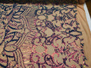 Holographic Sequins - Purple - 4 Way Stretch Glam Shine Iridescent Color Sequins Fabric