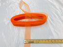 10 Yards 2 Inches - ORANGE - Crinoline Horsehair Braid Trim-Wedding-Prom-Decorations