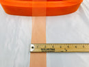 10 Yards 2 Inches - ORANGE - Crinoline Horsehair Braid Trim-Wedding-Prom-Decorations