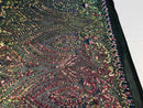 Shiny Pattern Sequins - Iridescent Rainbow - 4 Way Stretch Multi Pattern Net Design Fashion Fabric