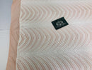 Sequins in Lines - White / Nude Mesh - Iridescent 4 Way Stretch Two Tone Color Design Sequins Fabric