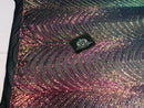 Sequins in Lines - Rainbow - Iridescent 4 Way Stretch Two Tone Color Design Sequins Fabric