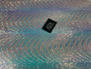 Sequins in Lines - Aqua - Iridescent 4 Way Stretch Two Tone Color Design Sequins Fabric