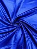 60" Satin Shiny Heavy Bridal Fabric for Prom, Wedding, Bridesmaid Dress Sold By Yard (Pick Color)