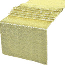 12" Sequins Table Runner - High Quality Shiny Sequin Fabric Table Runners (Pick Color & Size)
