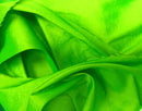 Stretch Taffeta Fabric - Lime Green - 58/60" Wide 2 Way Stretch - Nylon/Polyester/Spandex Fabric