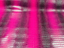 Crocodile Faux Leather Vinyl - 3D Scales Vinyl Crocodile Fabric - Different Colors - Sold By Yard